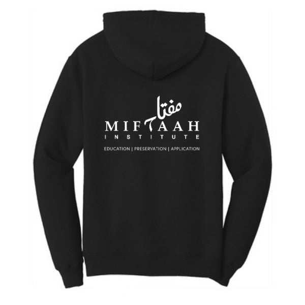 Miftaah Black Hoodie