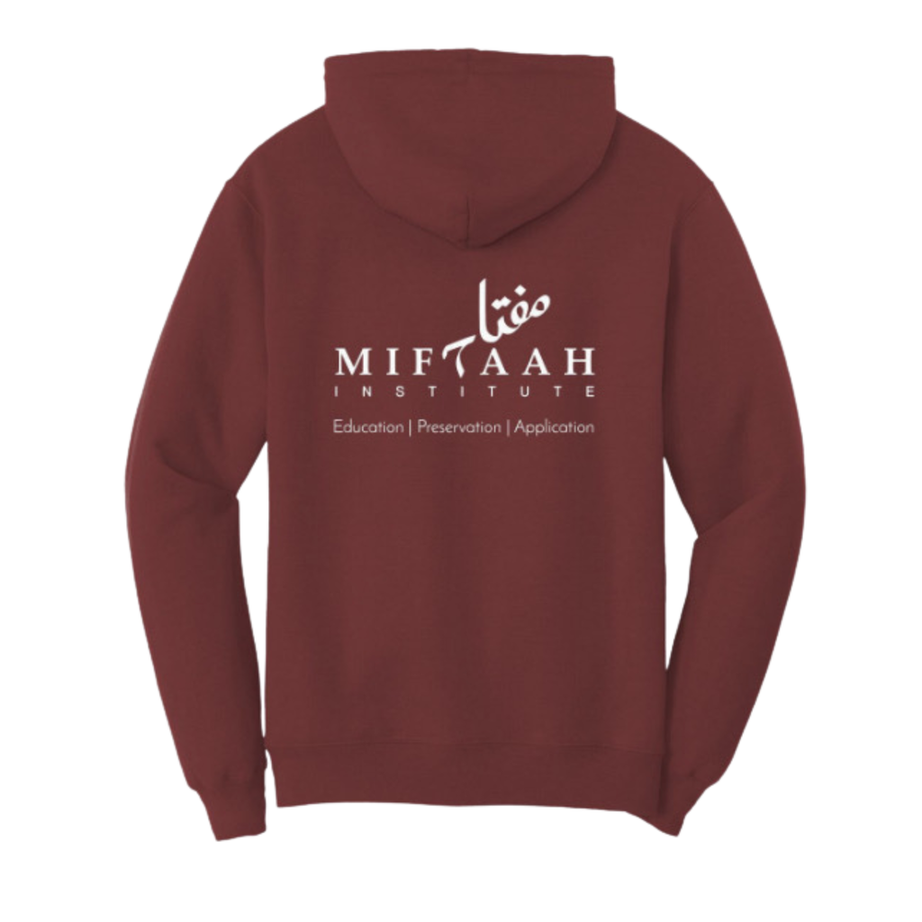 Maroon Miftaah Hoodie